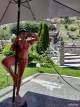 Femme chaude fontaine